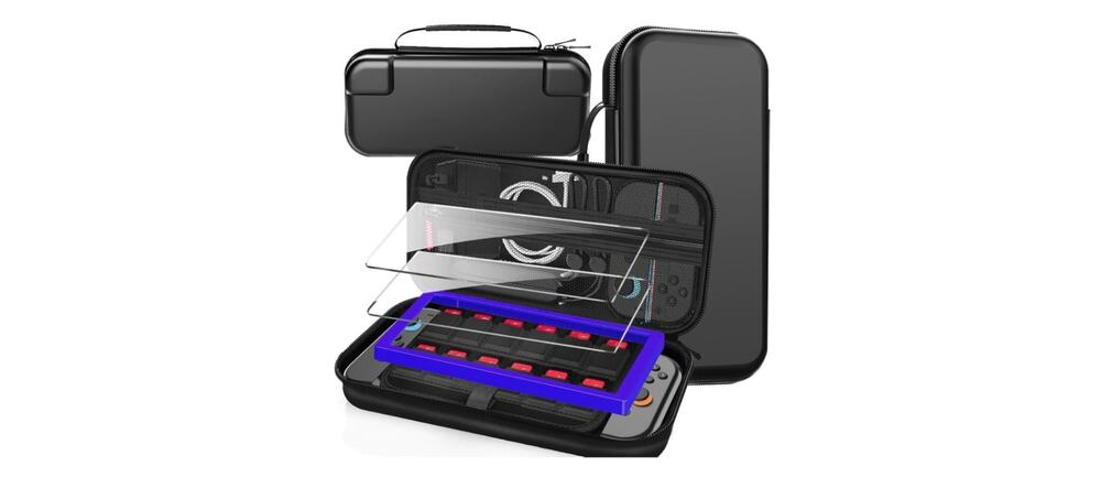 TZGZT Large Travel Carry Case for Switch 2 Plus Accessories Bundle